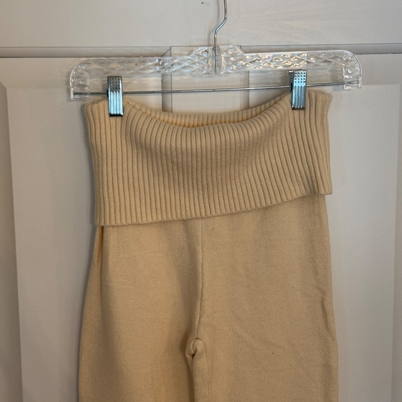 New Frankie's Bikinis Mason Cloud Knit Flare Pant 31804 - Picture 7 of 15